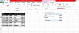 Faire un tableau croisé dynamique sur Excel