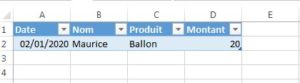 Créer un tableau croisé dynamique sur Excel