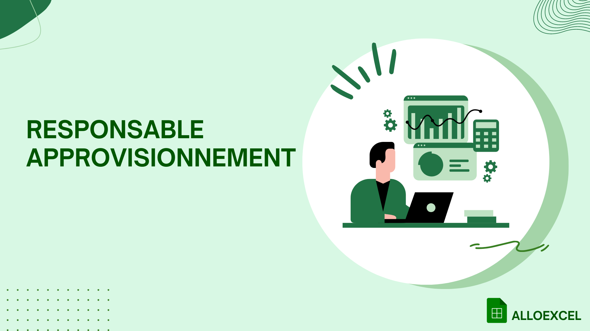 Illustration d'un responsable approvisionnement